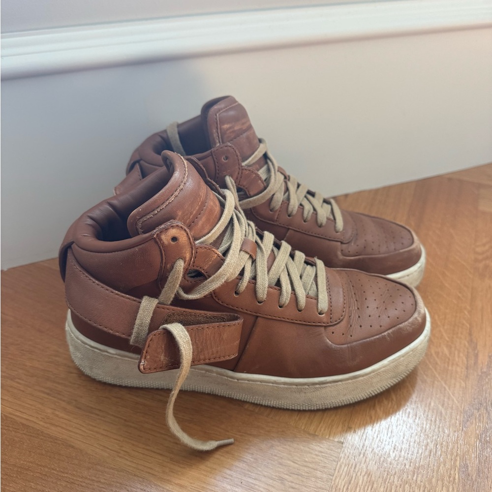 Celine Air Force 1 Style Leather Sneakers (Pheobe Philo Era)